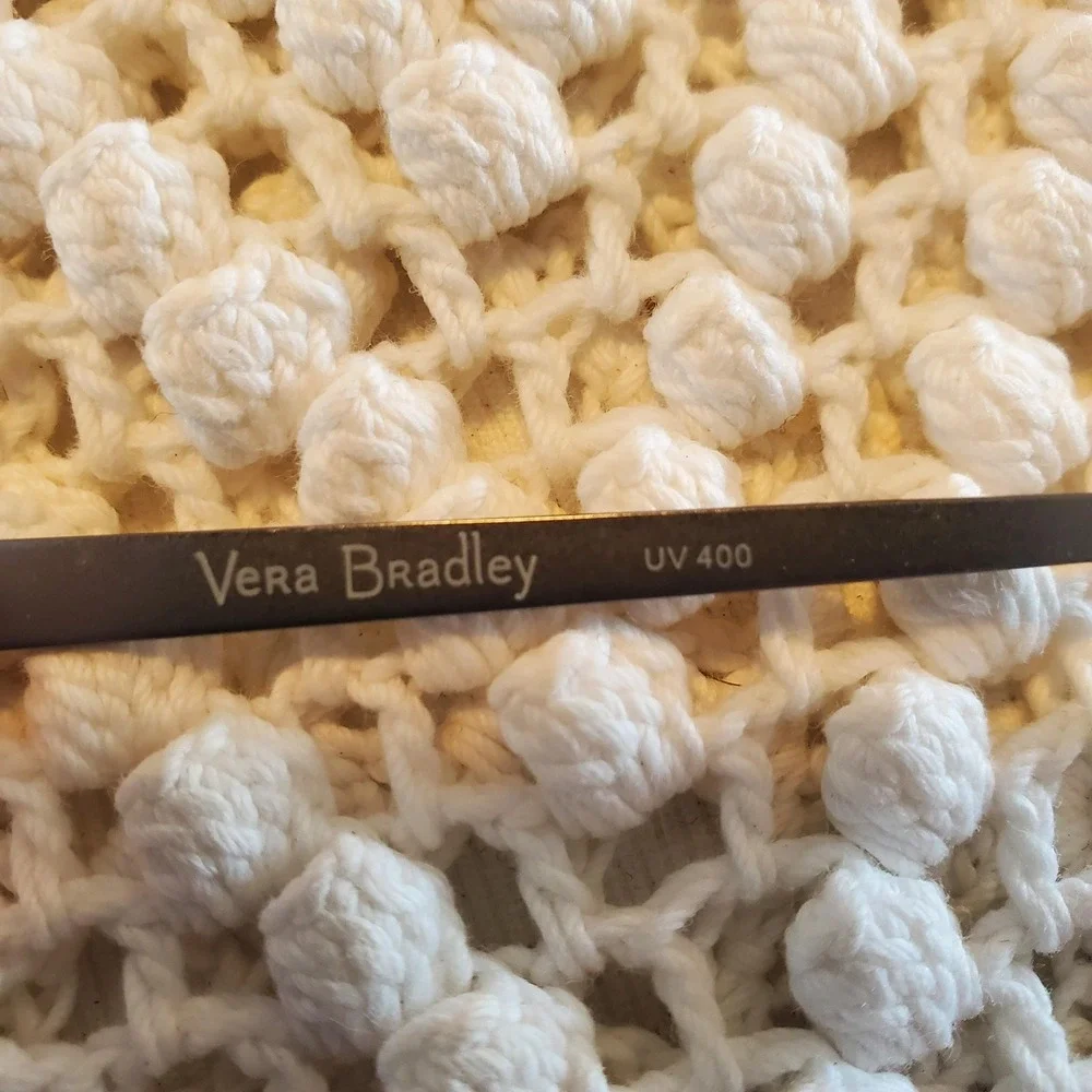 Vera Bradley Eyeglasses FRAMES ONLY Womens‎ Oversized Cat Eye Butterfly Flutter